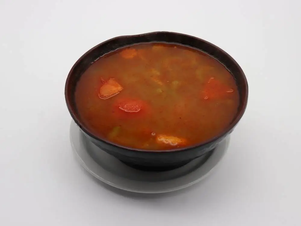 Veggie Tom Yam Soup (S) 素冬湯(小) at Banana Leaf