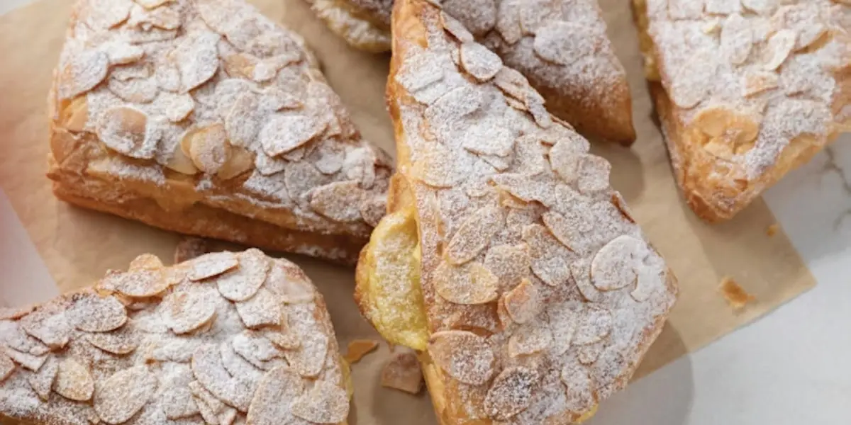Almond Pastry at Paris Baguette Milpitas