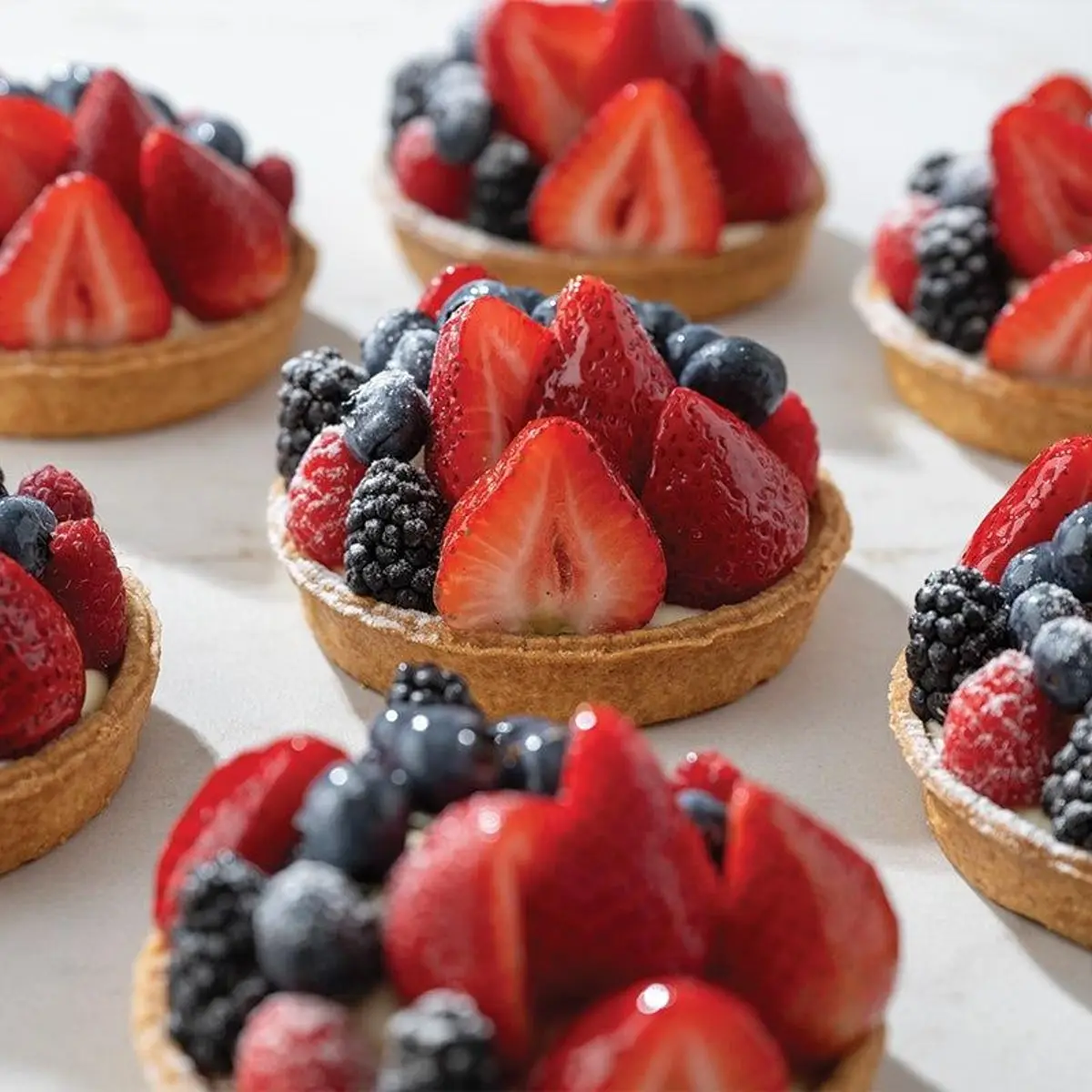 Berry Tart at Paris Baguette Milpitas