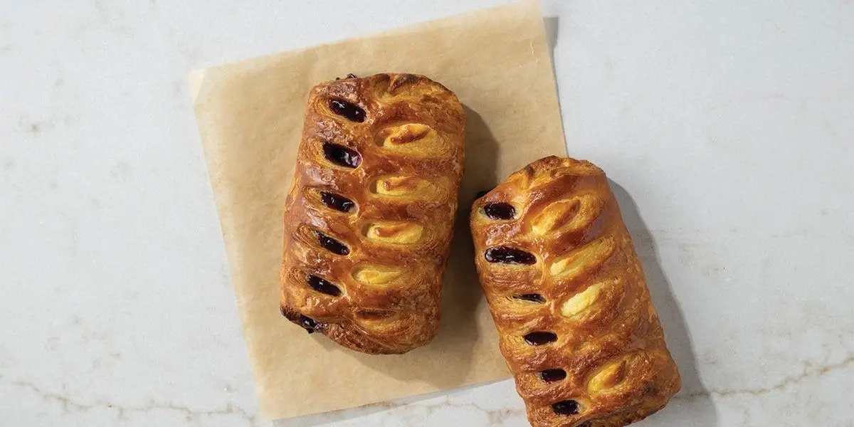 Blueberry Cream Cheese Pastry at Paris Baguette Milpitas