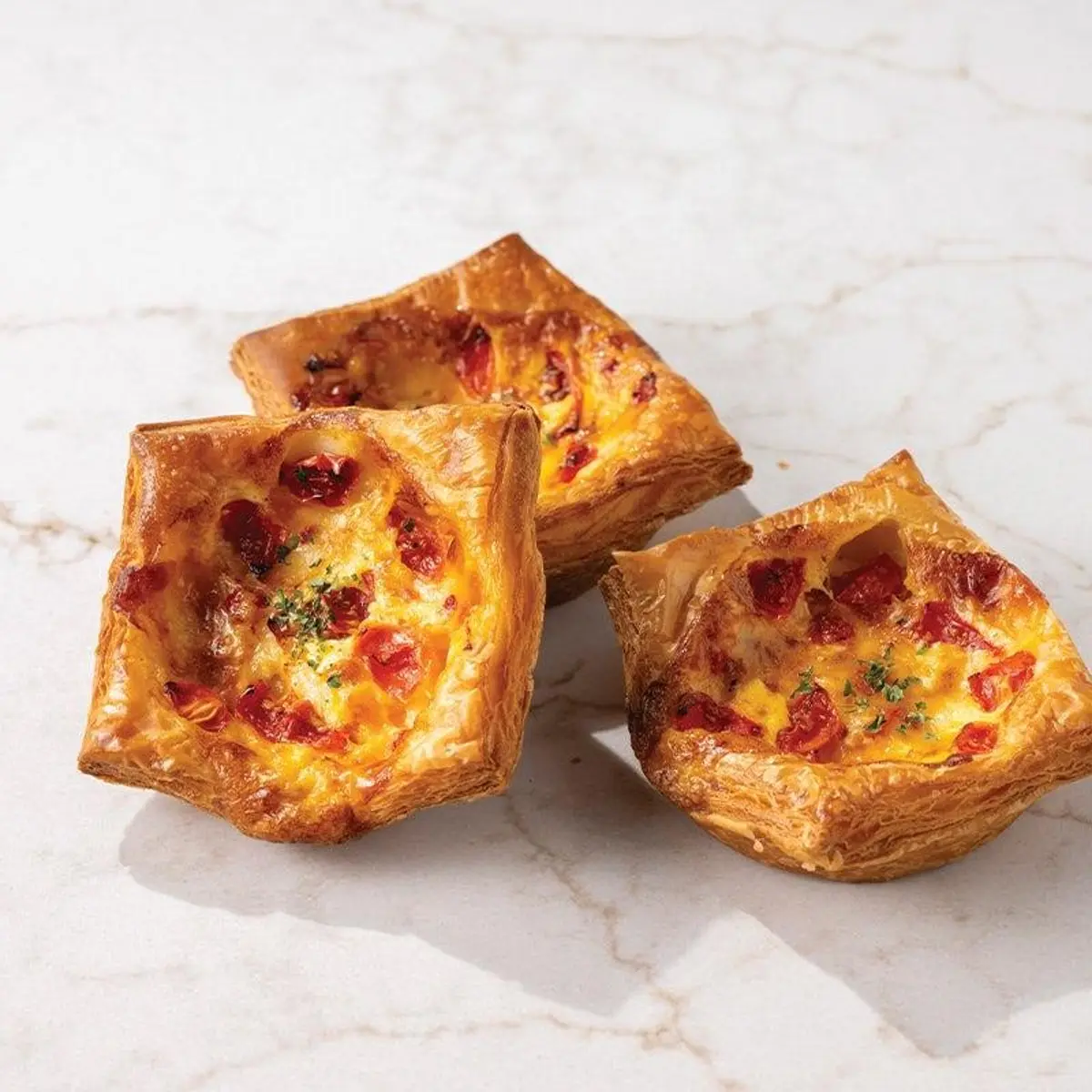 Boursin® Garlic Cheese Quiche at Paris Baguette Milpitas