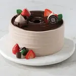 Chocoholic Chiffon Cake at Paris Baguette Milpitas