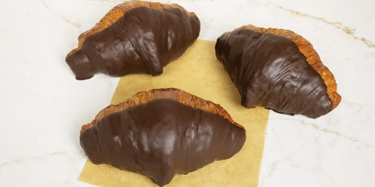 Chocolate Croissant at Paris Baguette Milpitas