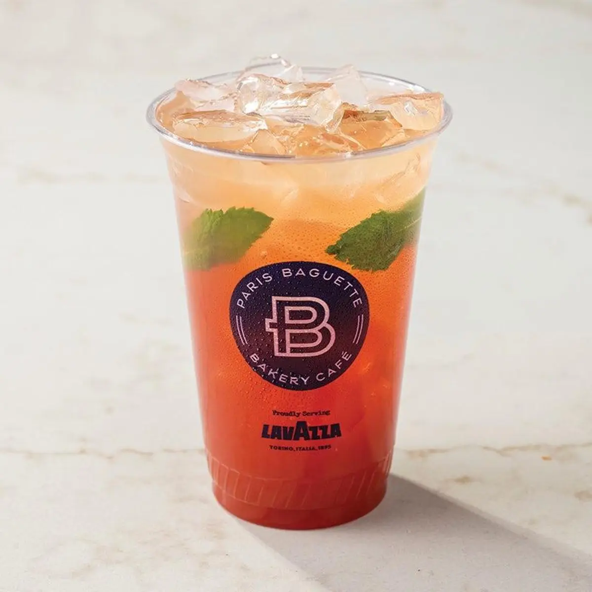 Fresh Mint Lemonade: Strawberry Mint at Paris Baguette Milpitas