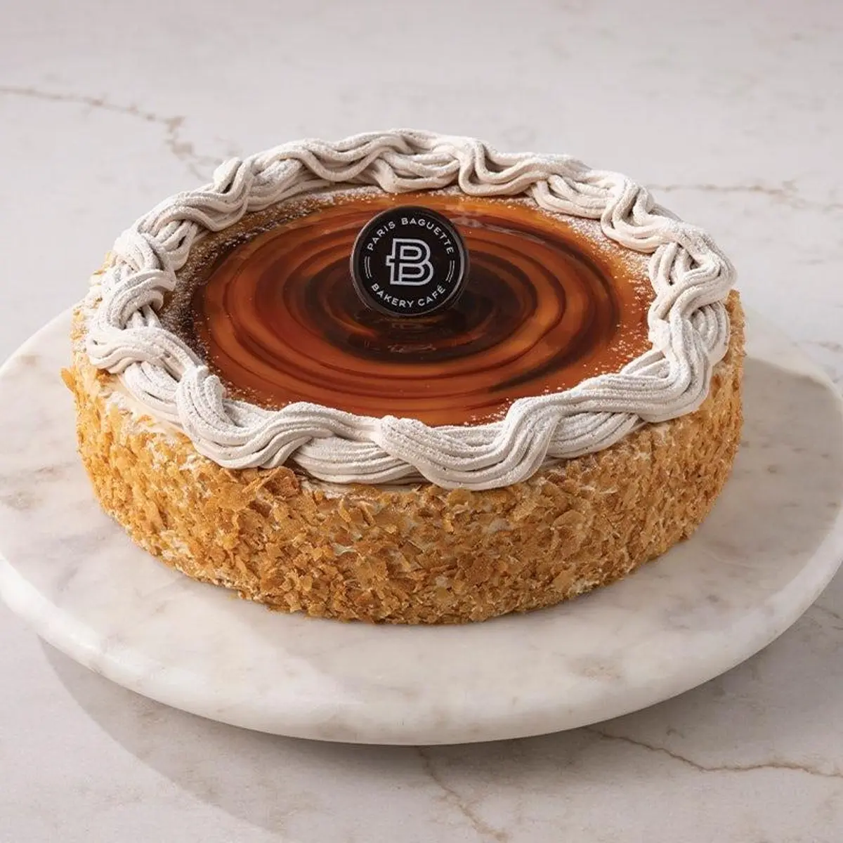 Mocha Cake at Paris Baguette Milpitas
