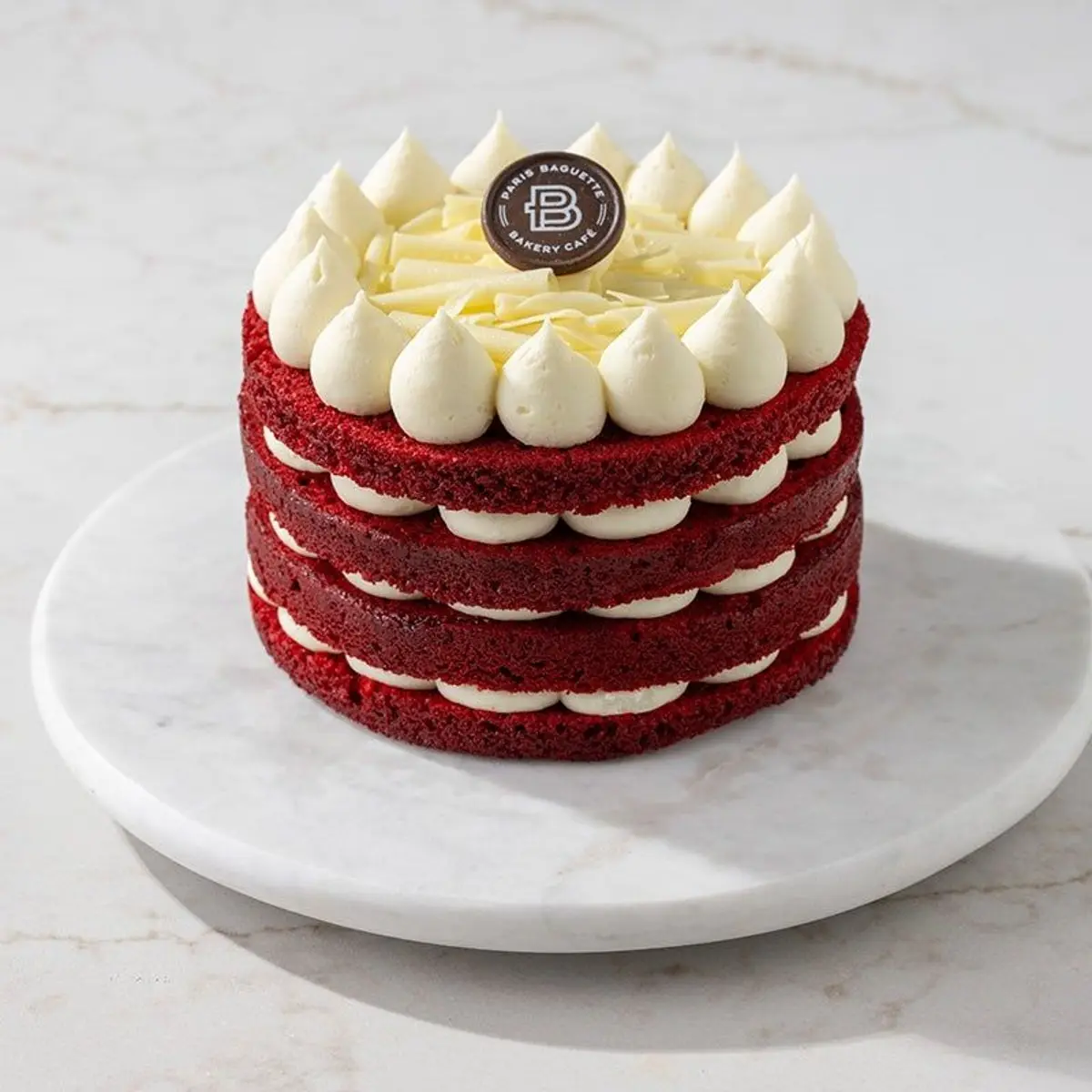 Red Velvet Cake at Paris Baguette Milpitas