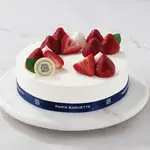 Strawberry Soft Cream Cake at Paris Baguette Milpitas
