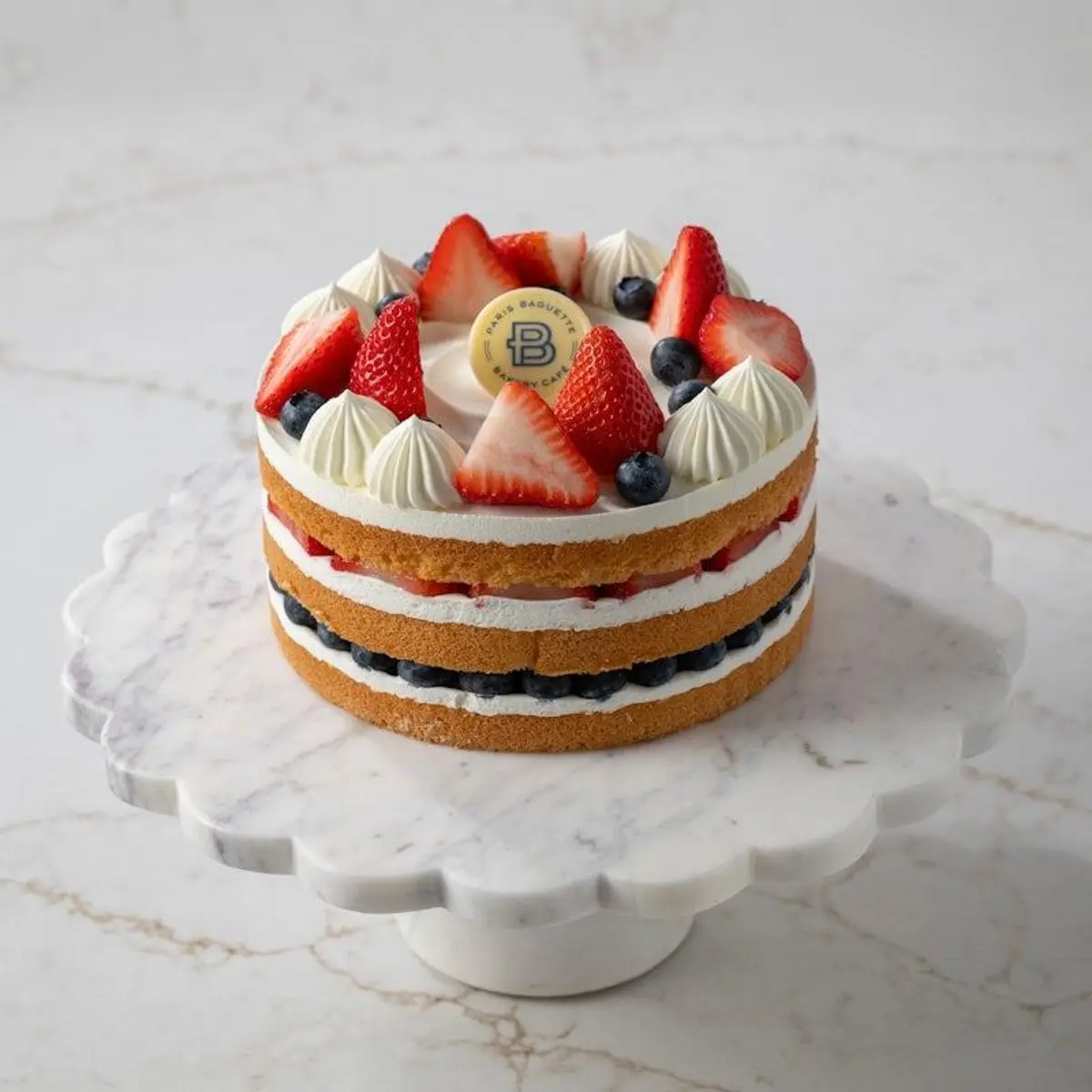 Summer Berry Trifle Cake at Paris Baguette Milpitas