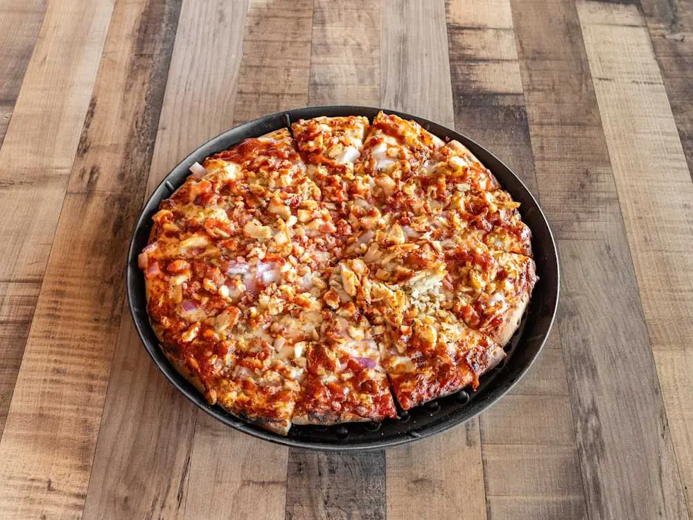 BBQ Chicken Pizza at Parktown Pizza Company