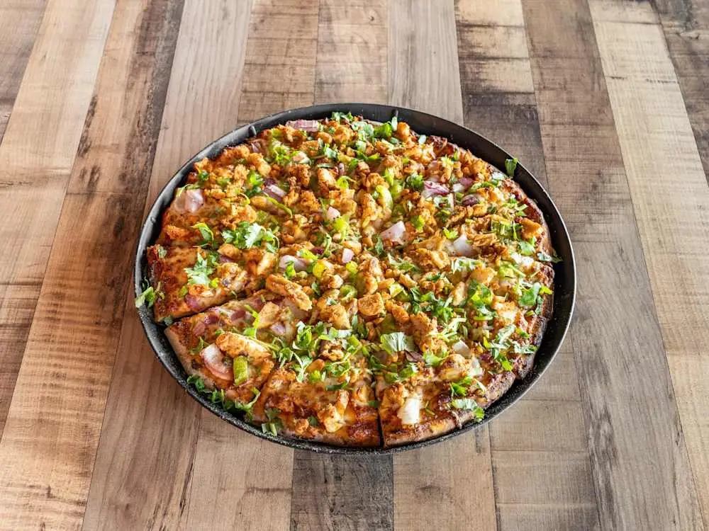 Chicken Tikka Pizza at Parktown Pizza Company