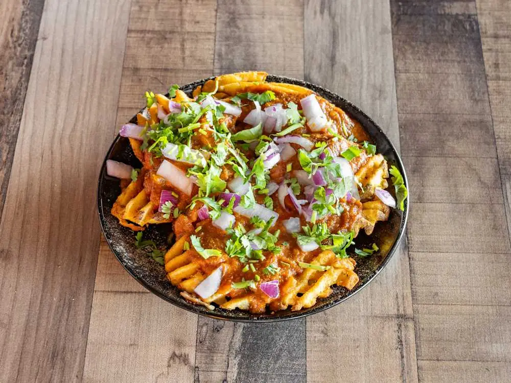 Curry Fries at Parktown Pizza Company