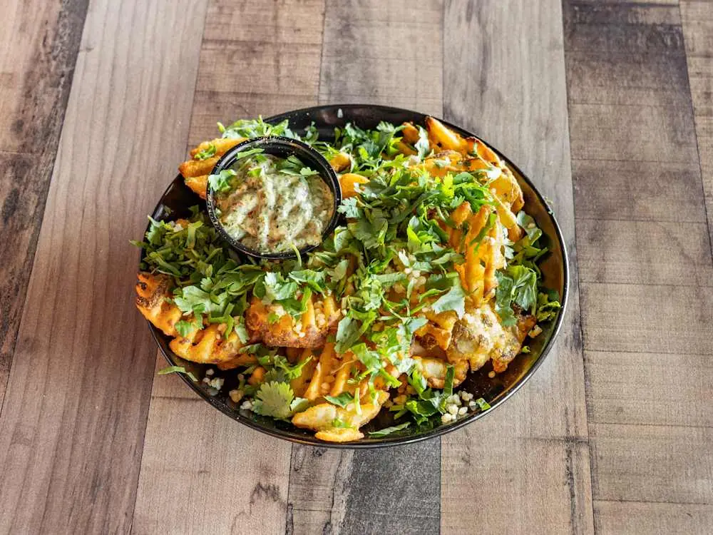 Garlic & Masala Fries at Parktown Pizza Company