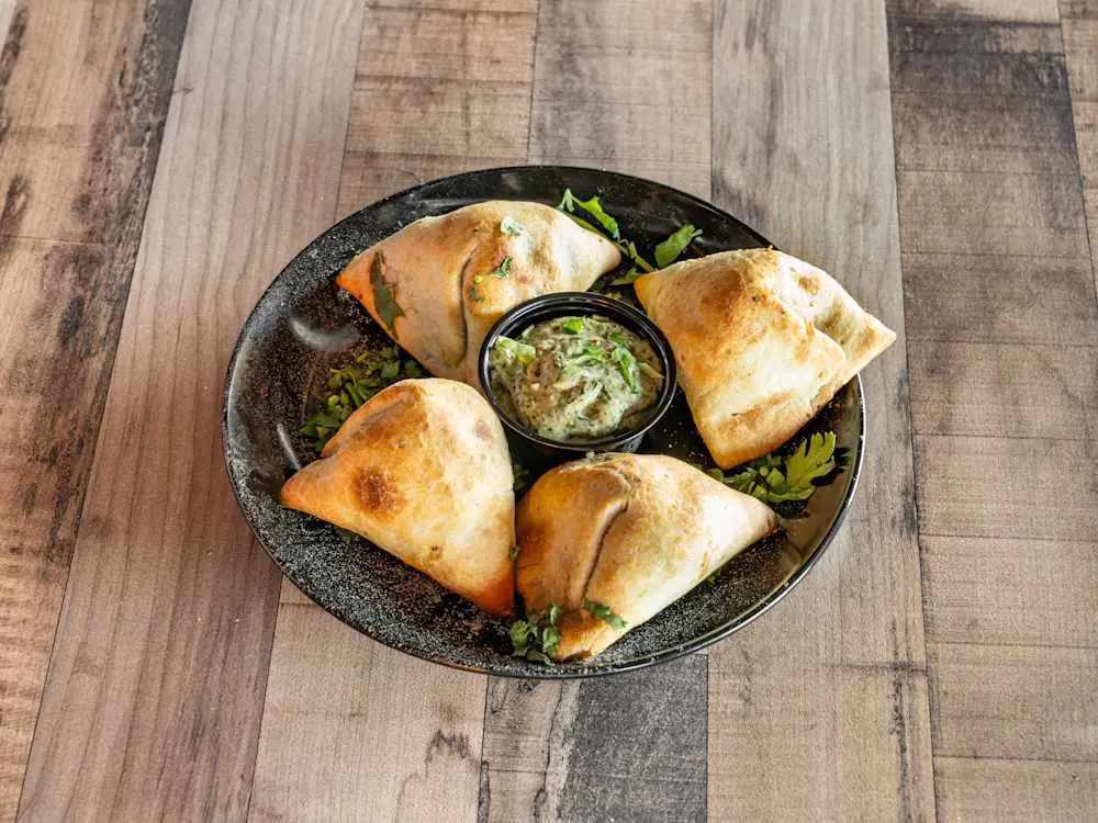 Samosas at Parktown Pizza Company