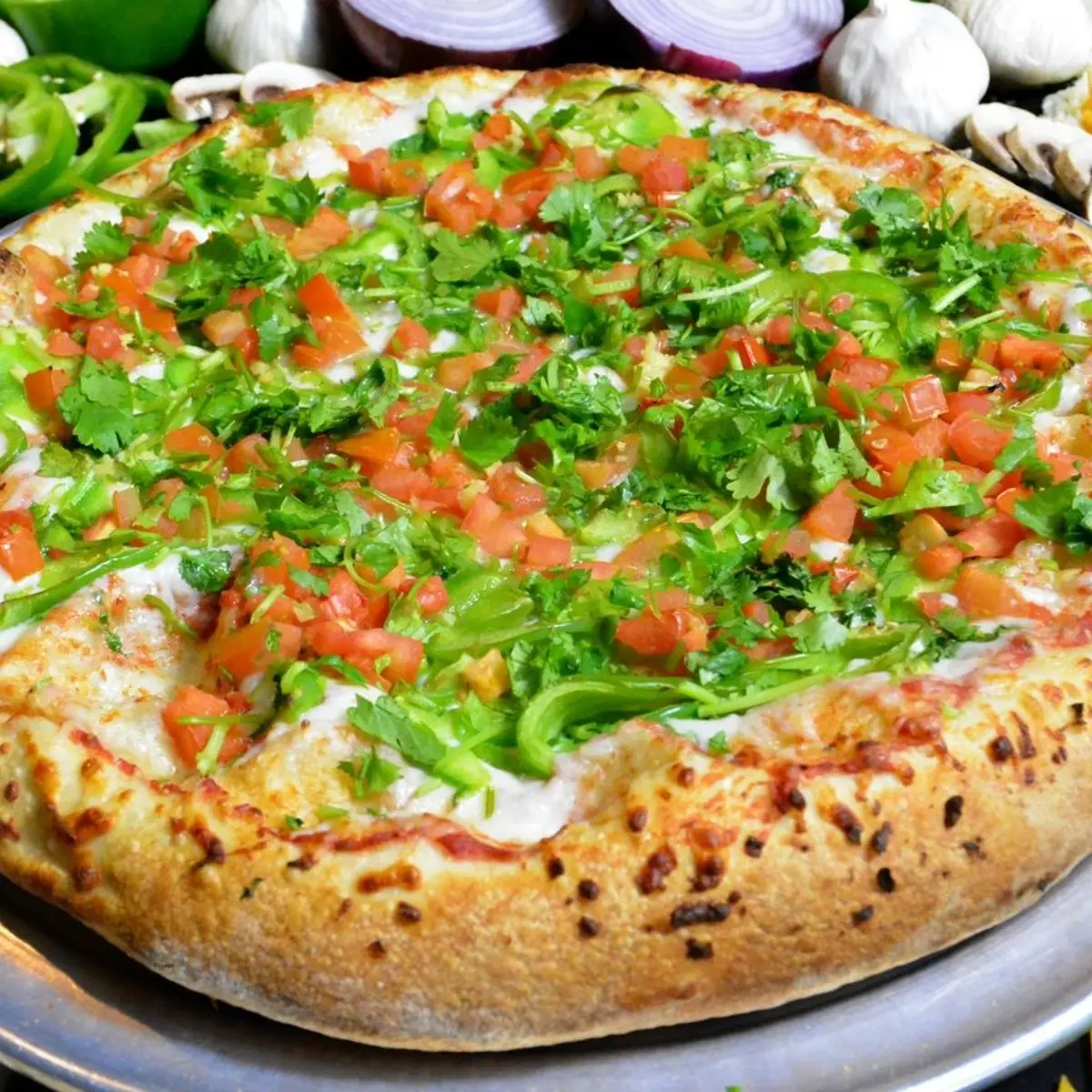 Asian Veggie at Stuft Pizza Milpitas