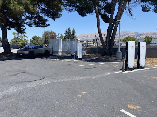 Tesla Supercharger — Electric Vehicle Charging Station in Milpitas, CA