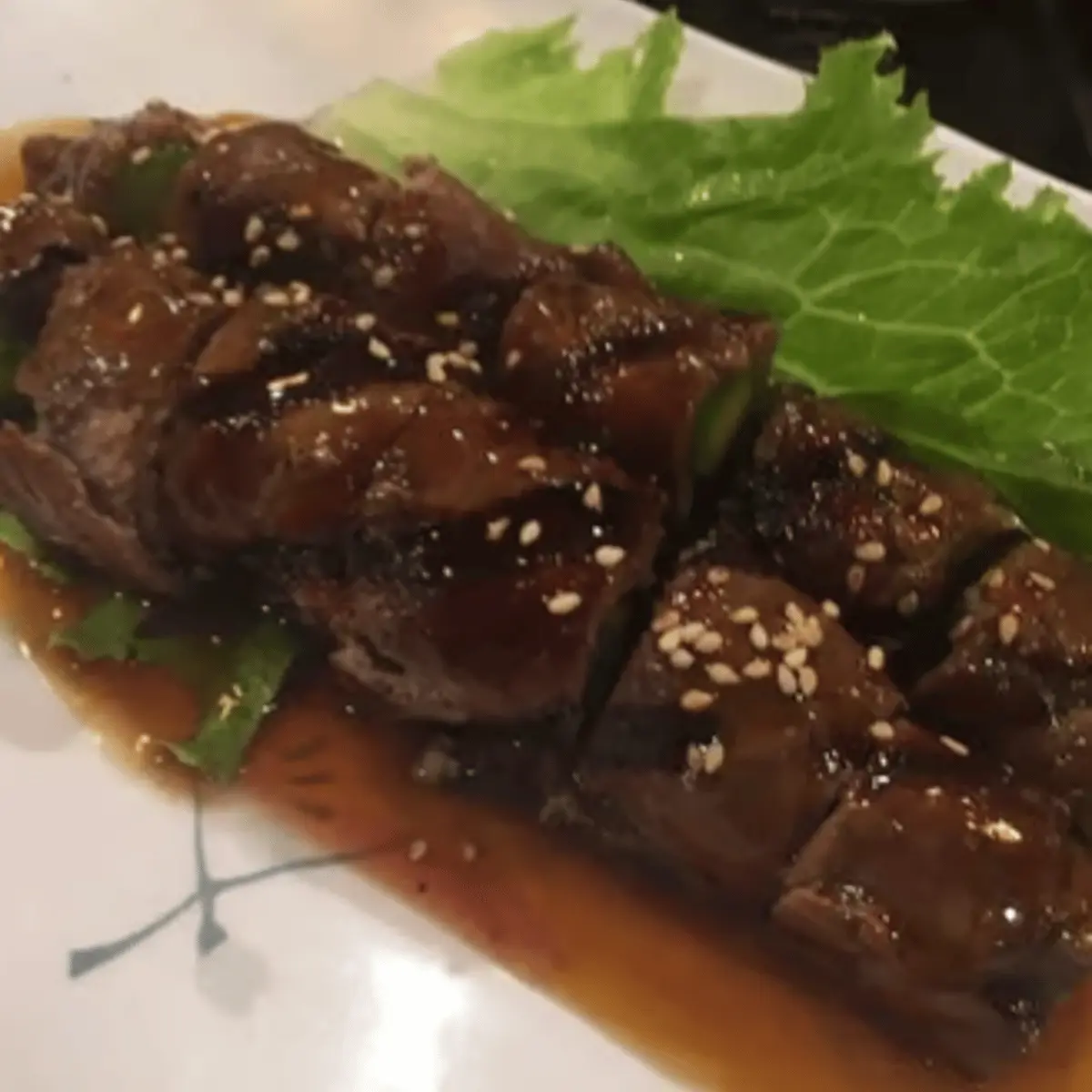 Asparagus Beef at O' Sushi Newark