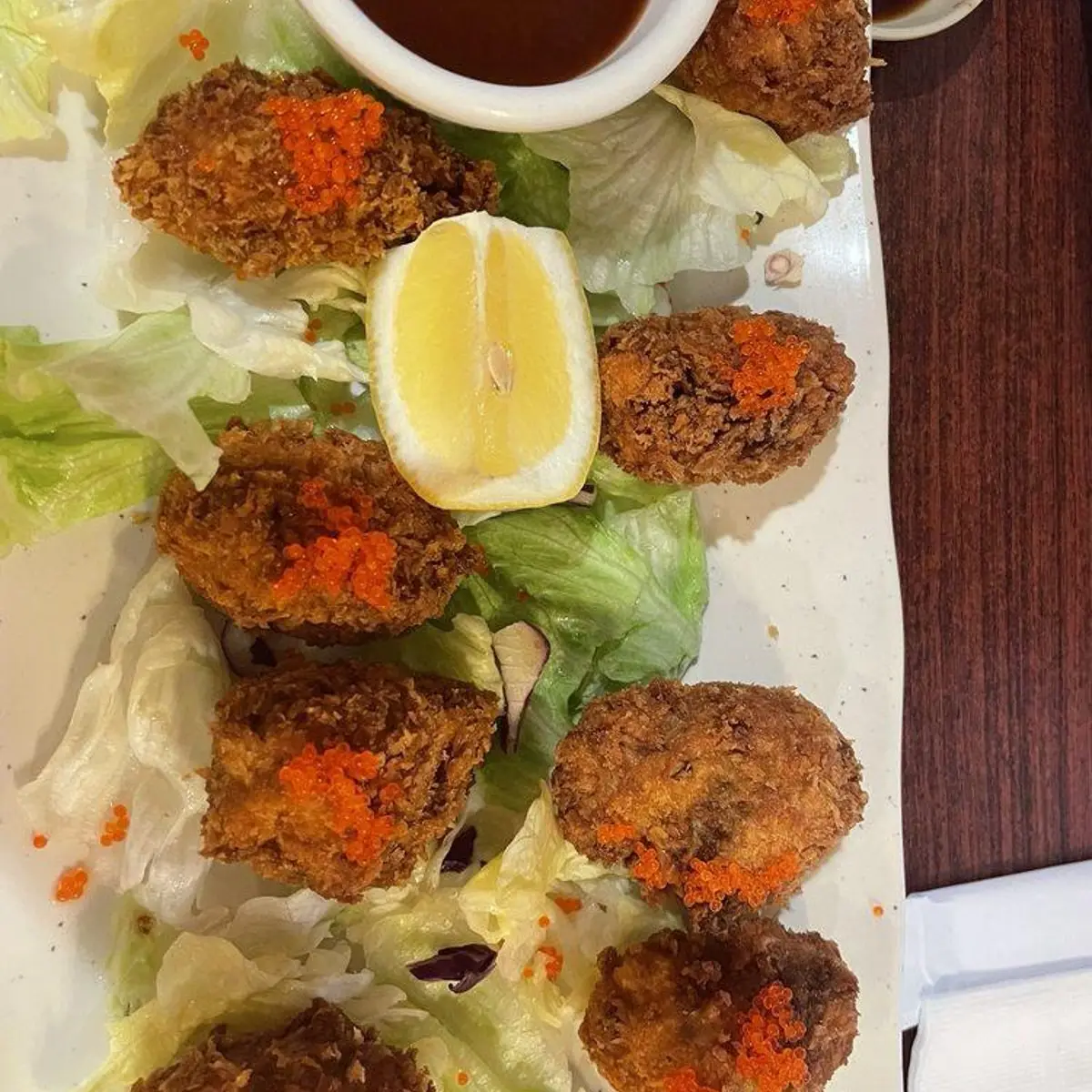 Kaki Fry at O' Sushi Newark