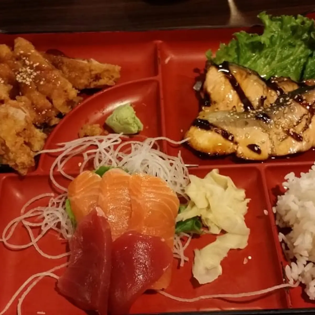 Vegetarian Bento Box at O' Sushi Newark