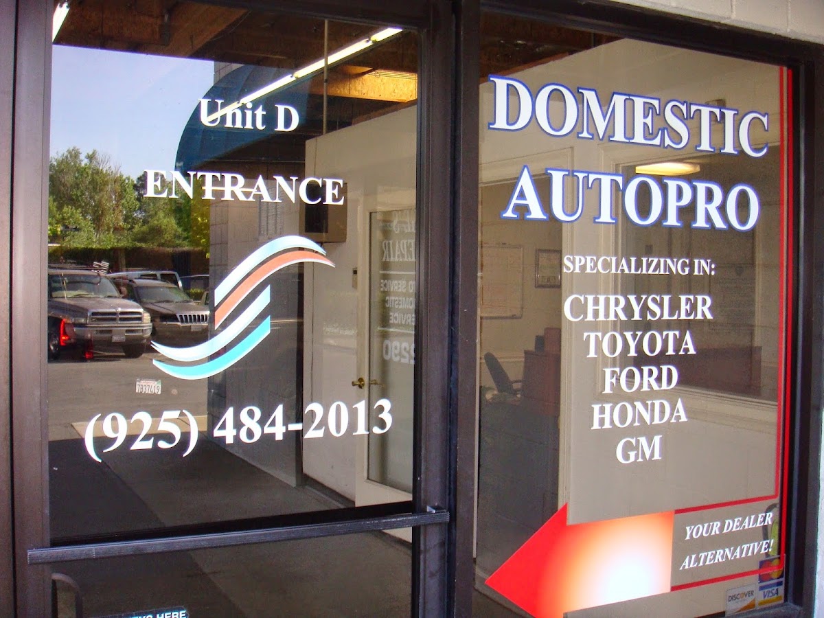 Domestic Autopro — Auto Repair Shop in Pleasanton, CA
