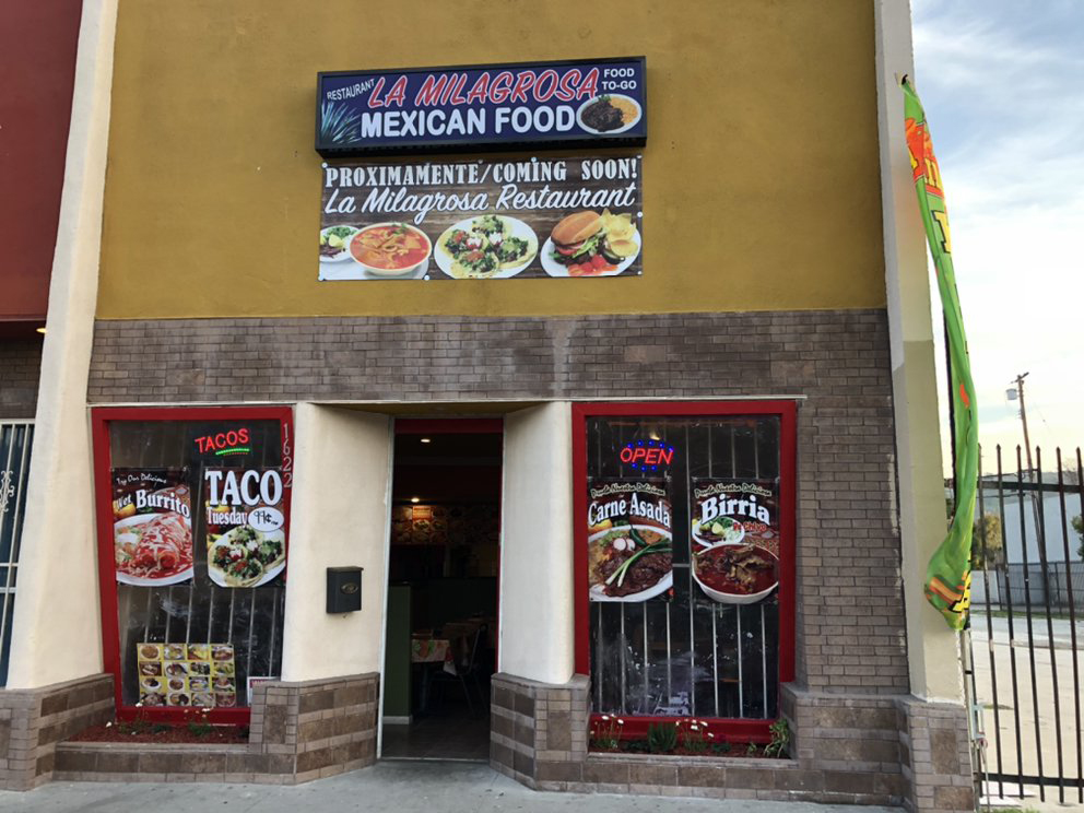 La Milagrosa Mexican Restaurant — Mexican Restaurant in Pomona, CA