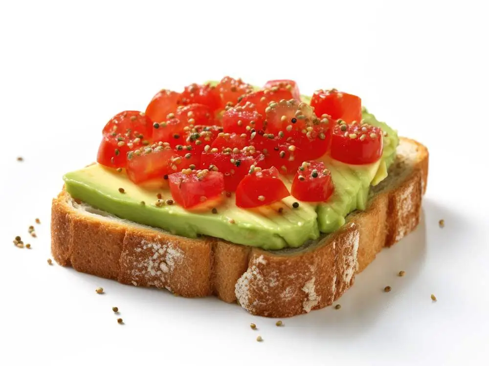 Avocado Toast at Its a Grind Coffee House