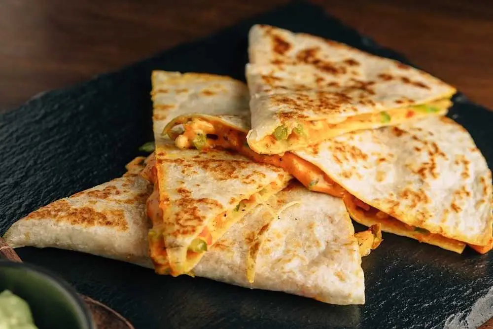 Breakfast Quesadilla at Its a Grind Coffee House