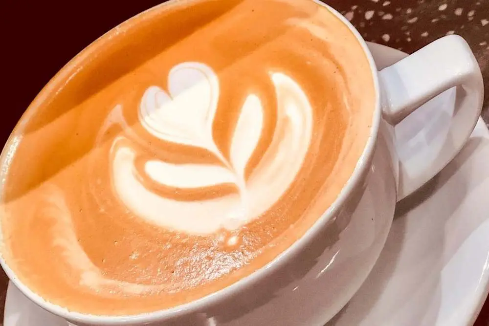 Cappuccino at Its a Grind Coffee House