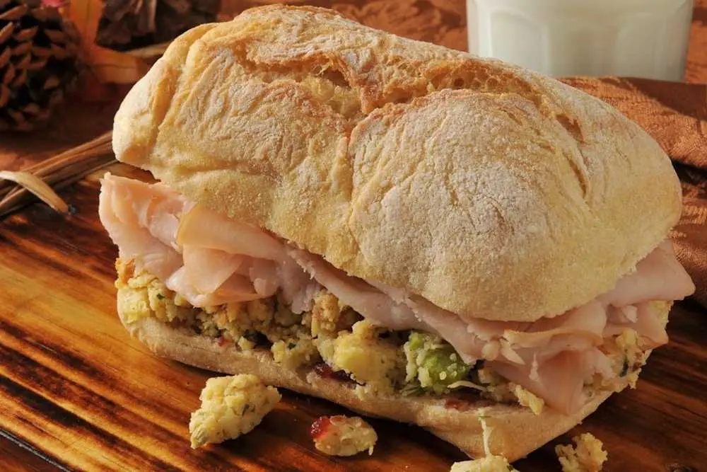 Ciabatta Sandwich at Its a Grind Coffee House