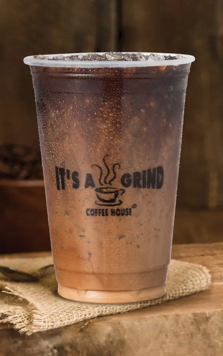 Iced Americano at Its a Grind Coffee House