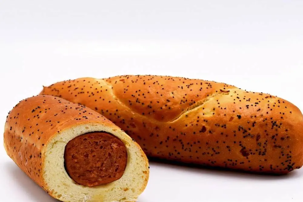 Oversized Bagel Dogs (New Item!) at Its a Grind Coffee House