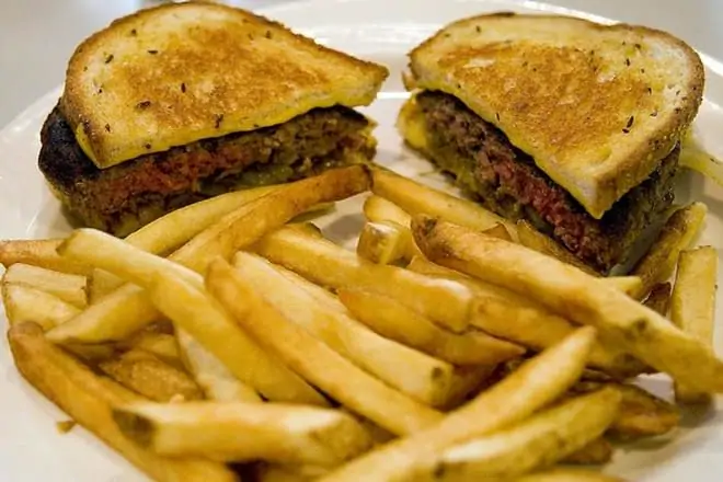 Patty Melt (8 oz) at Baldie's Cafe