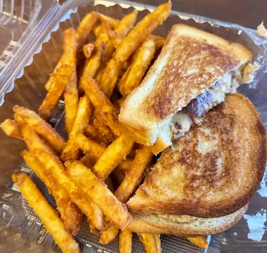 Tuna Melt at Baldie's Cafe