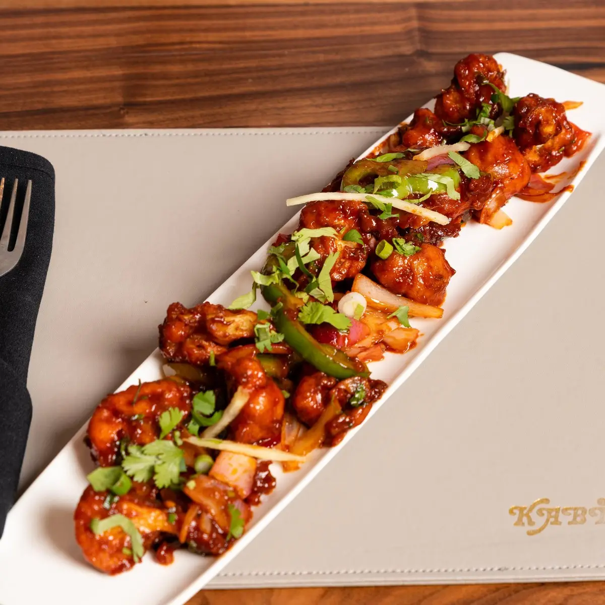 Cauliflower Manchurian at Kabila Restaurant