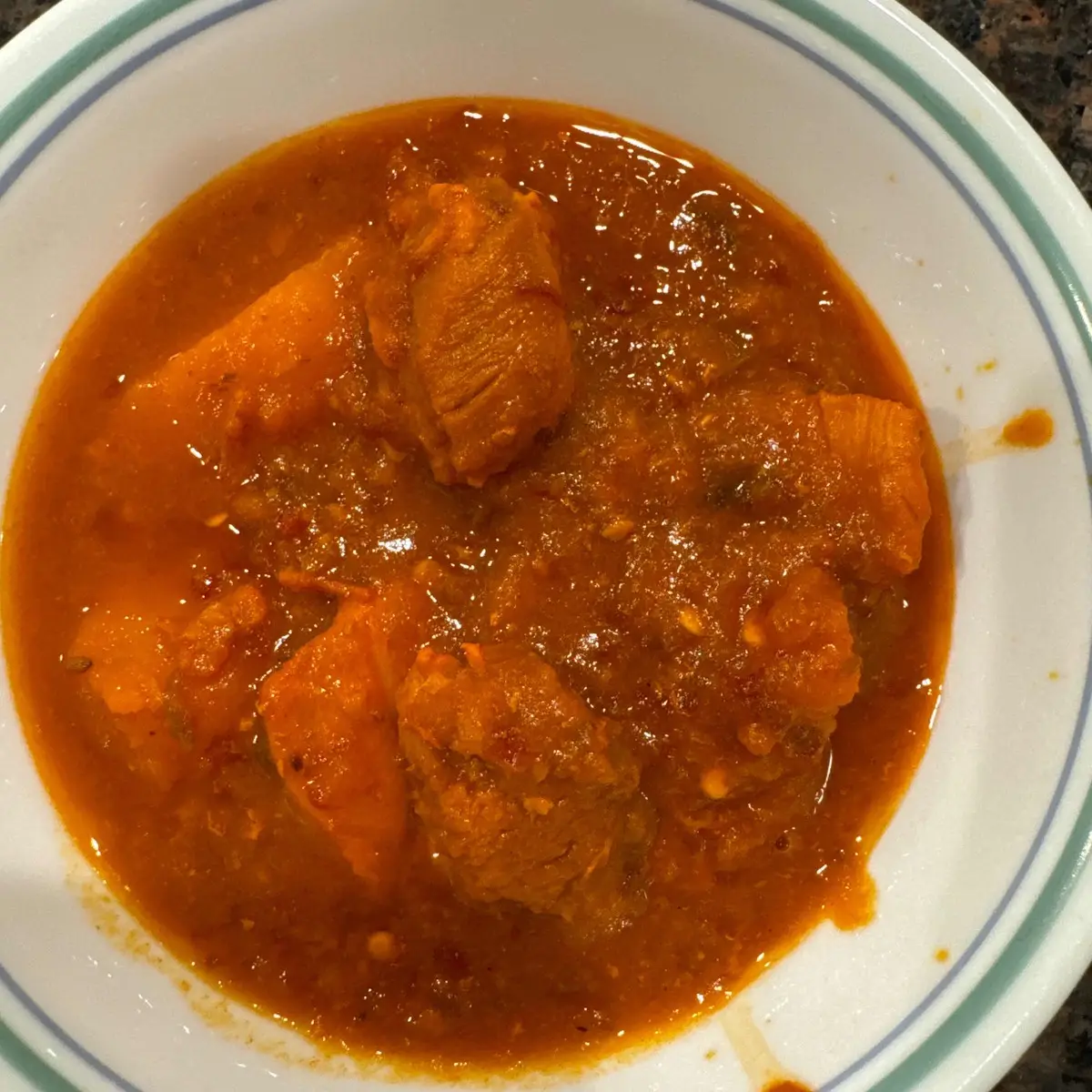 Chicken Vindaloo at Kabila Restaurant