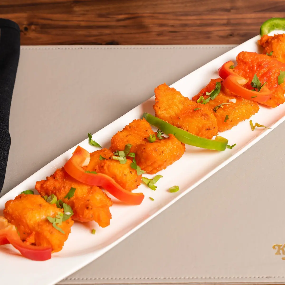 Fish Pakora at Kabila Restaurant
