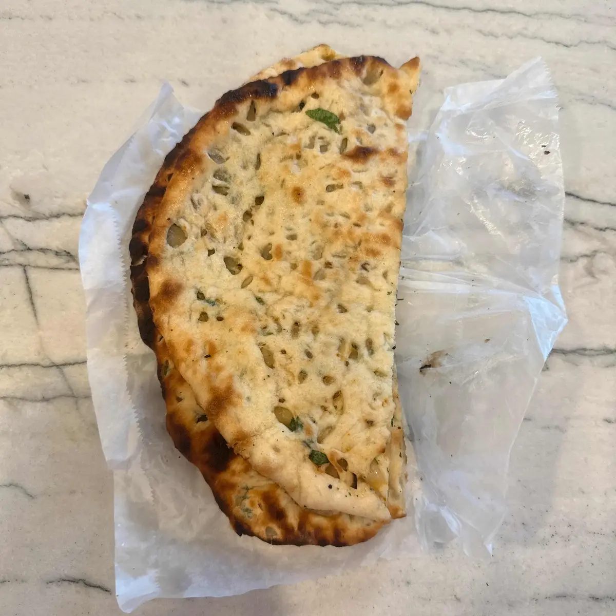 Onion Paratha at Kabila Restaurant