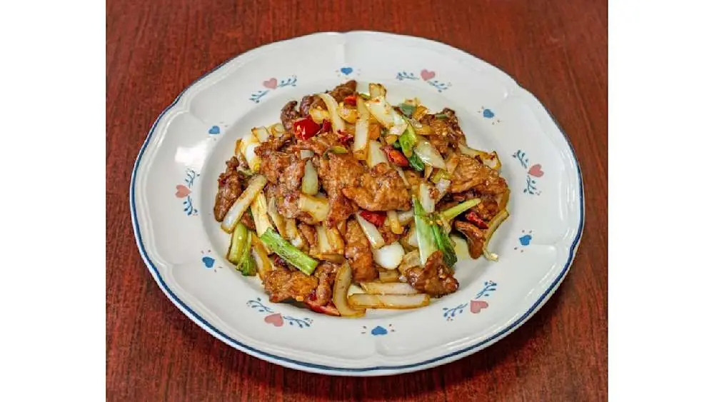 Mongolian Lamb at Uncle Yu Restaurant