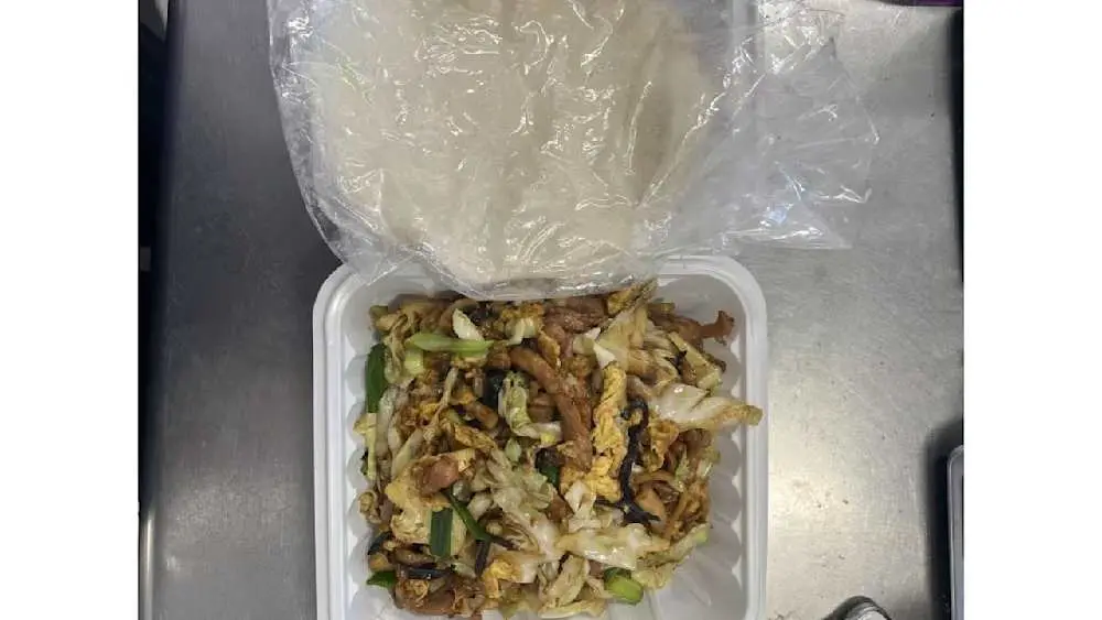 Mu Shu Pork at Uncle Yu Restaurant