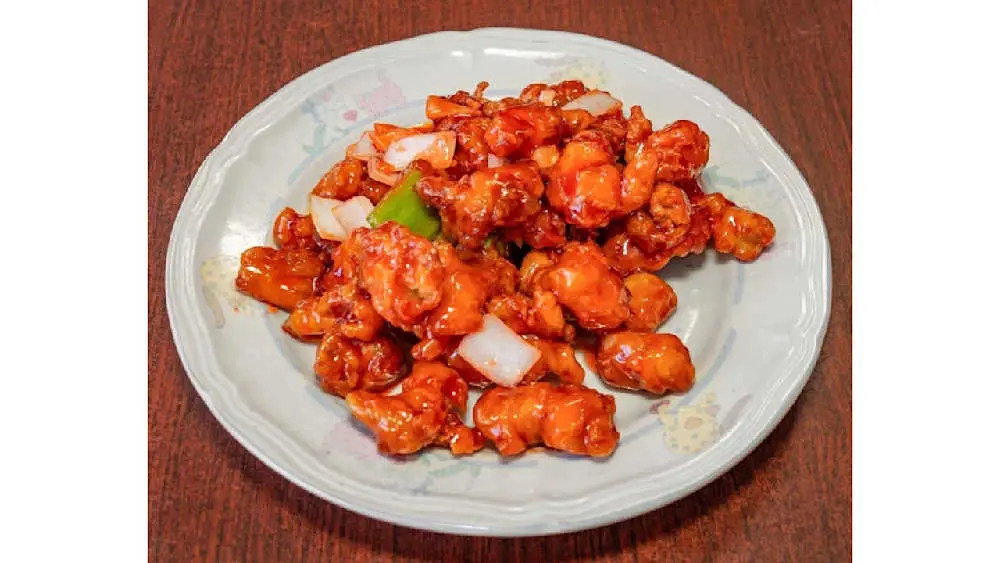 Sweet Sour Chicken Rice at Uncle Yu Restaurant