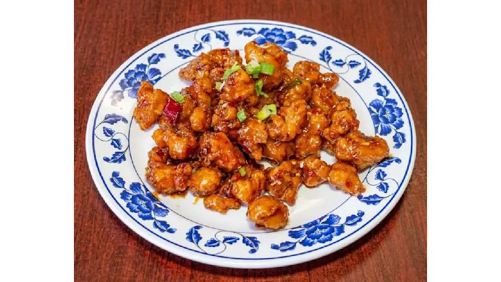 Szechuan Chicken Rice at Uncle Yu Restaurant