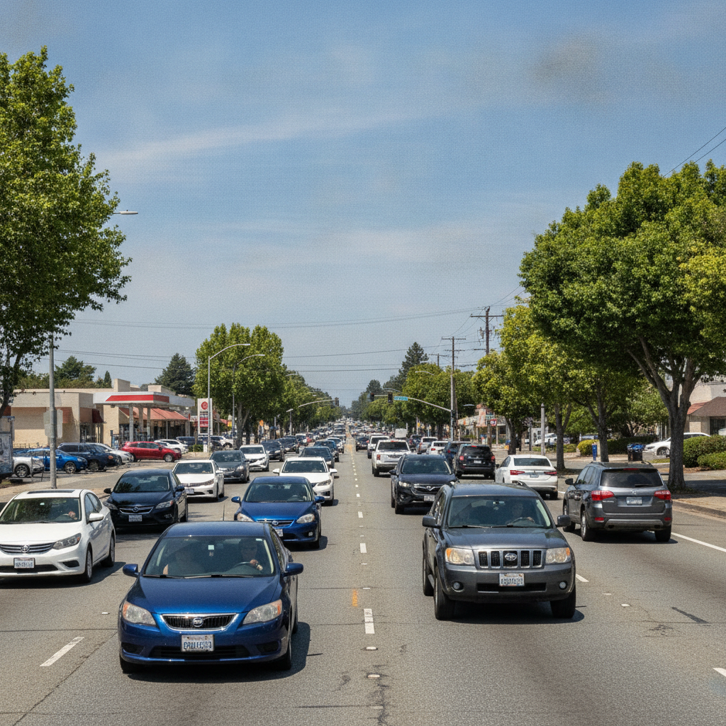 Fremont Police Arrest Driver Accused of Flashing Gun on Mowry Avenue