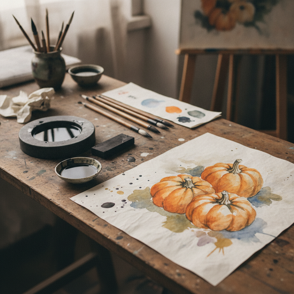 Fremont Art Association Welcomes Wei-Ting Chuang for Autumn Painting Demo